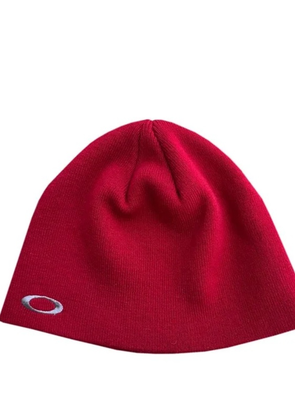 Vintage Oakley Ellipse Red Beanie